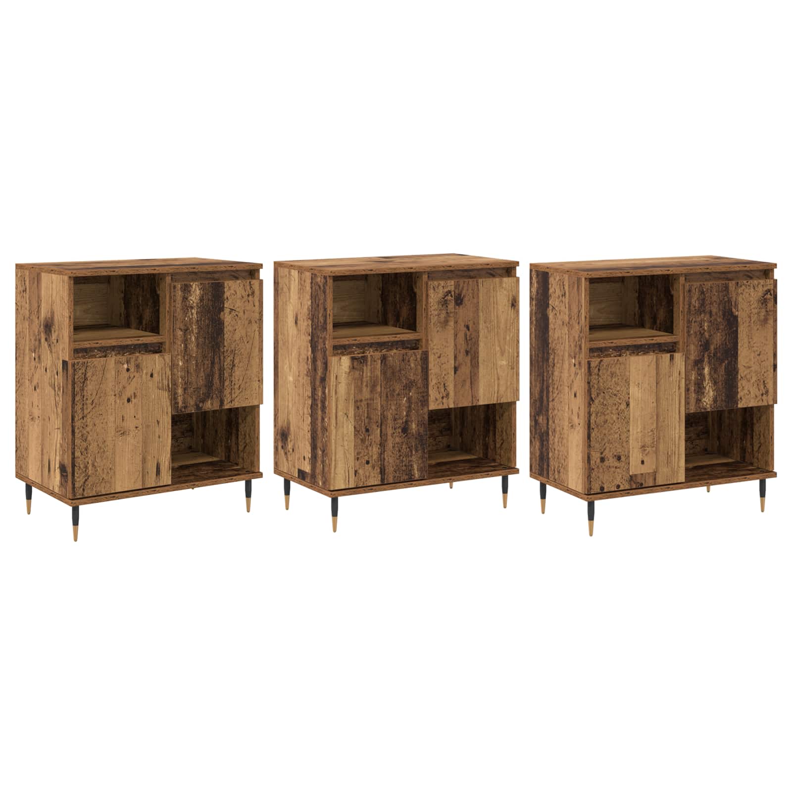 Sideboards 3 pcs Altholz