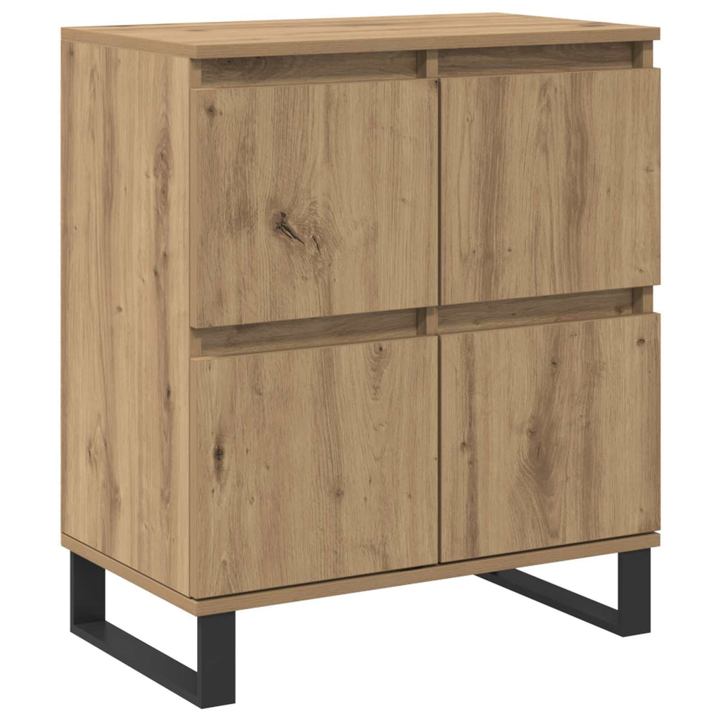 Sideboard 2 pcs Artisan-Eiche 60 x 35 x 70 cm