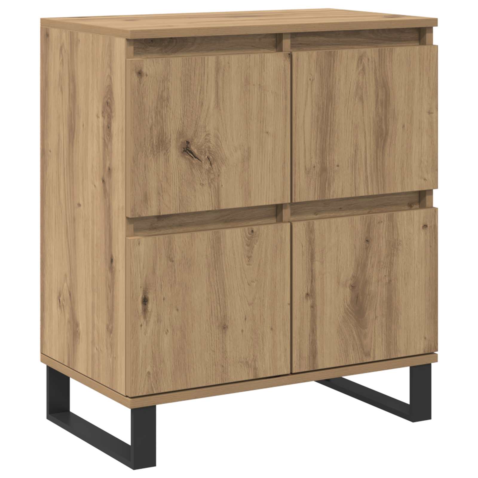 Sideboard 2 pcs Artisan-Eiche 60 x 35 x 70 cm