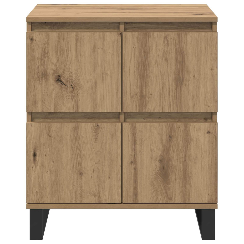 Sideboard 2 pcs Artisan-Eiche 60 x 35 x 70 cm