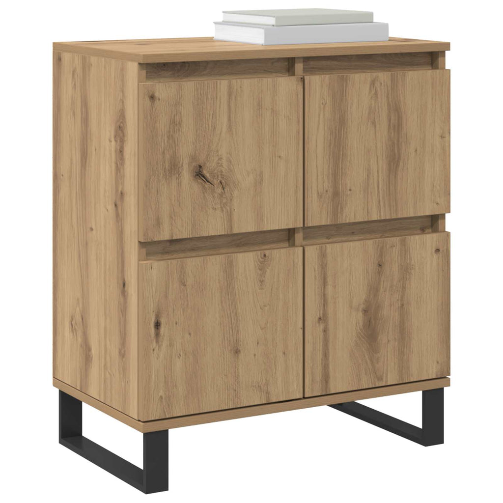 Sideboard 2 pcs Artisan-Eiche 60 x 35 x 70 cm