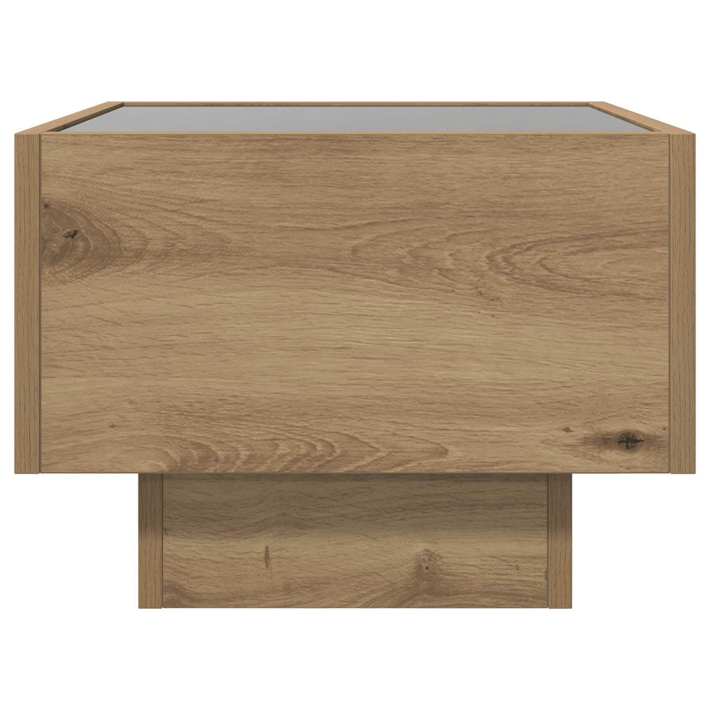 Couchtisch Artisan-Eiche 40 x 40 x 30 cm Holzwerkstoff