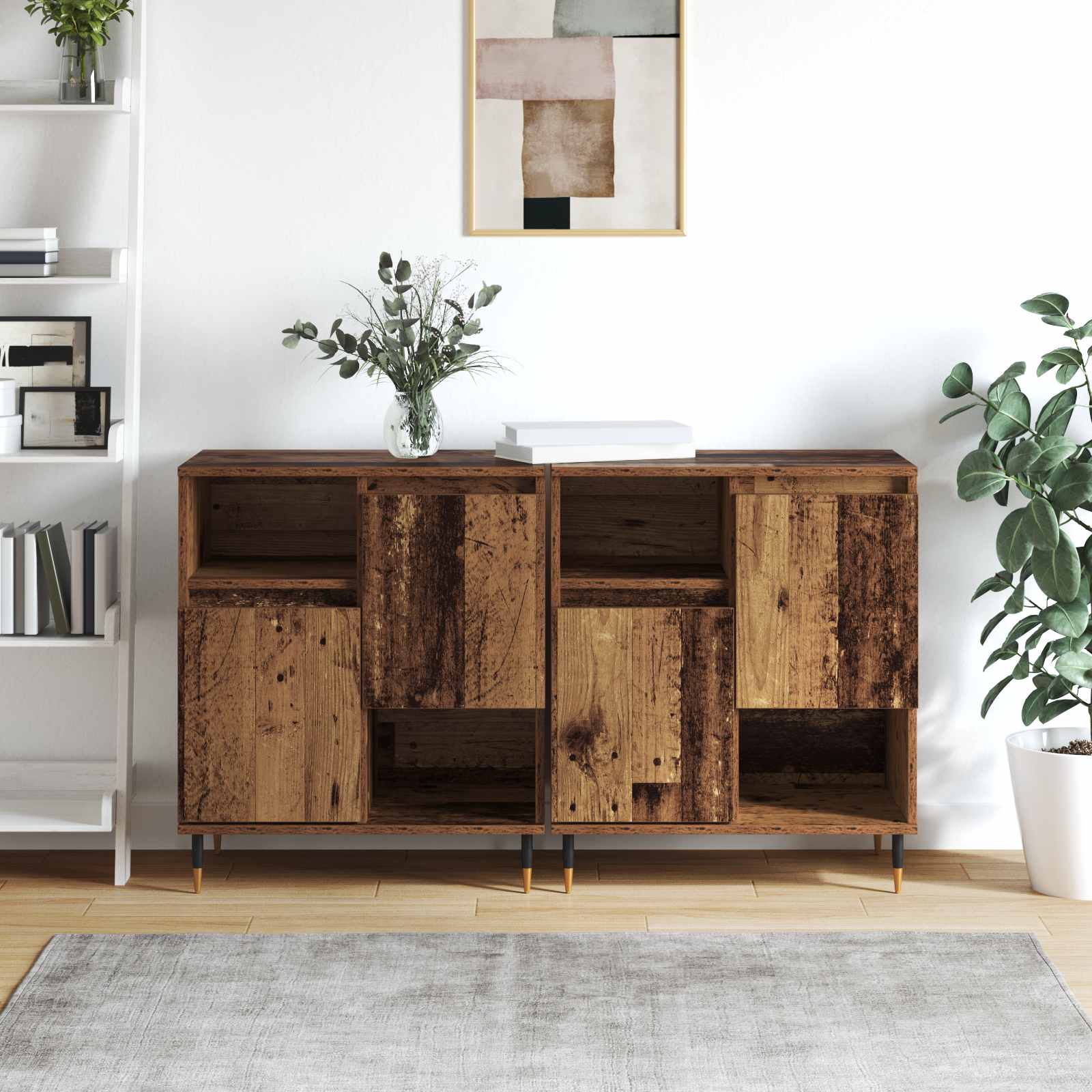 Sideboards 2 pcs Altholz