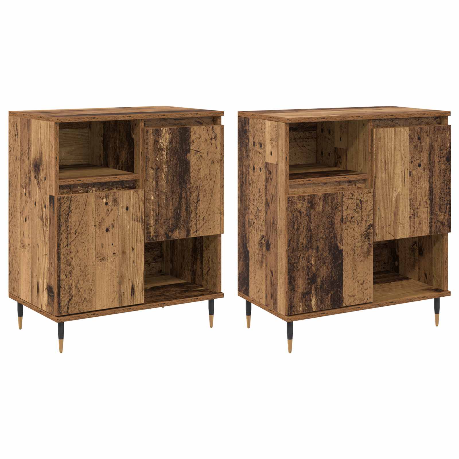 Sideboards 2 pcs Altholz