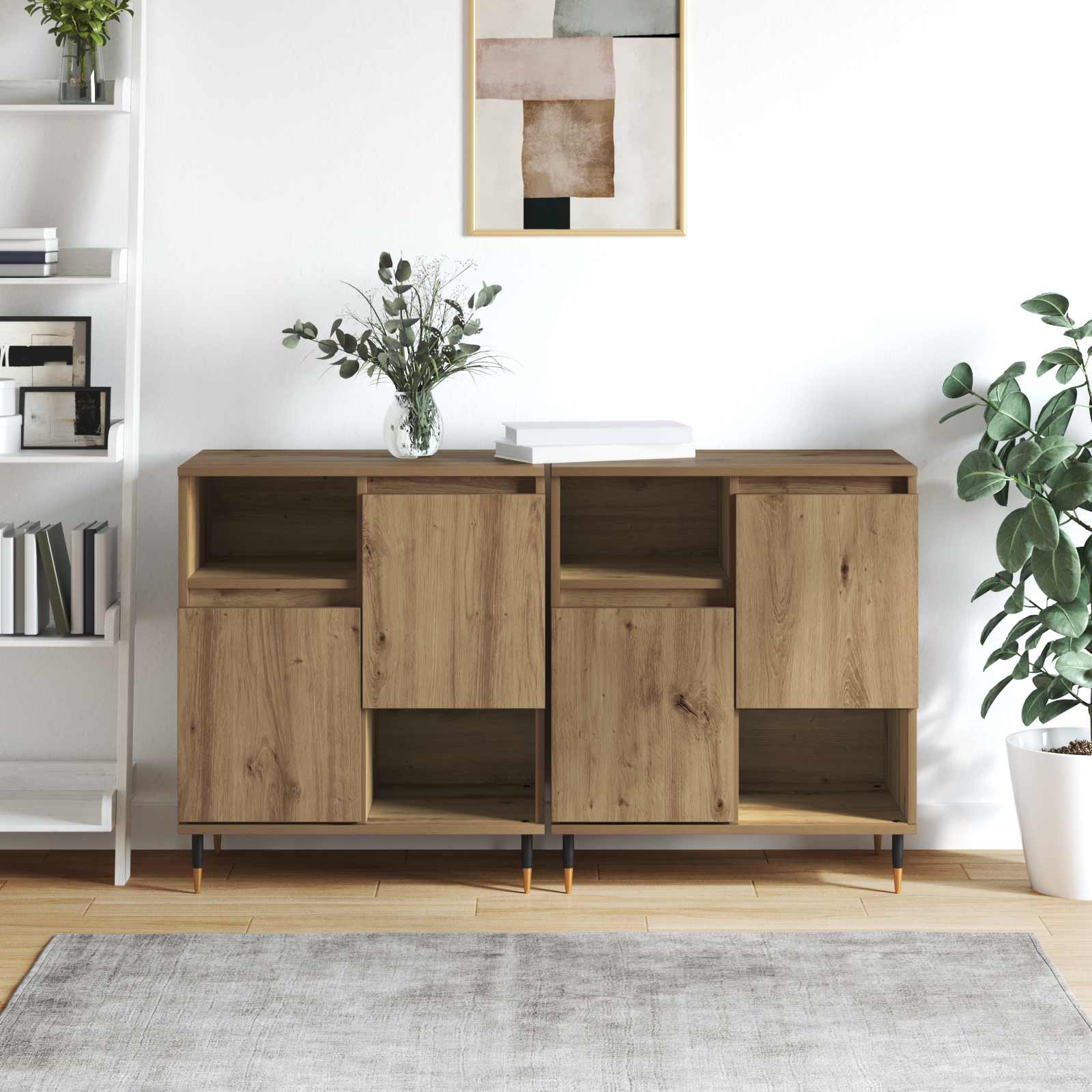 Sideboards 2 pcs Artisan-Eiche