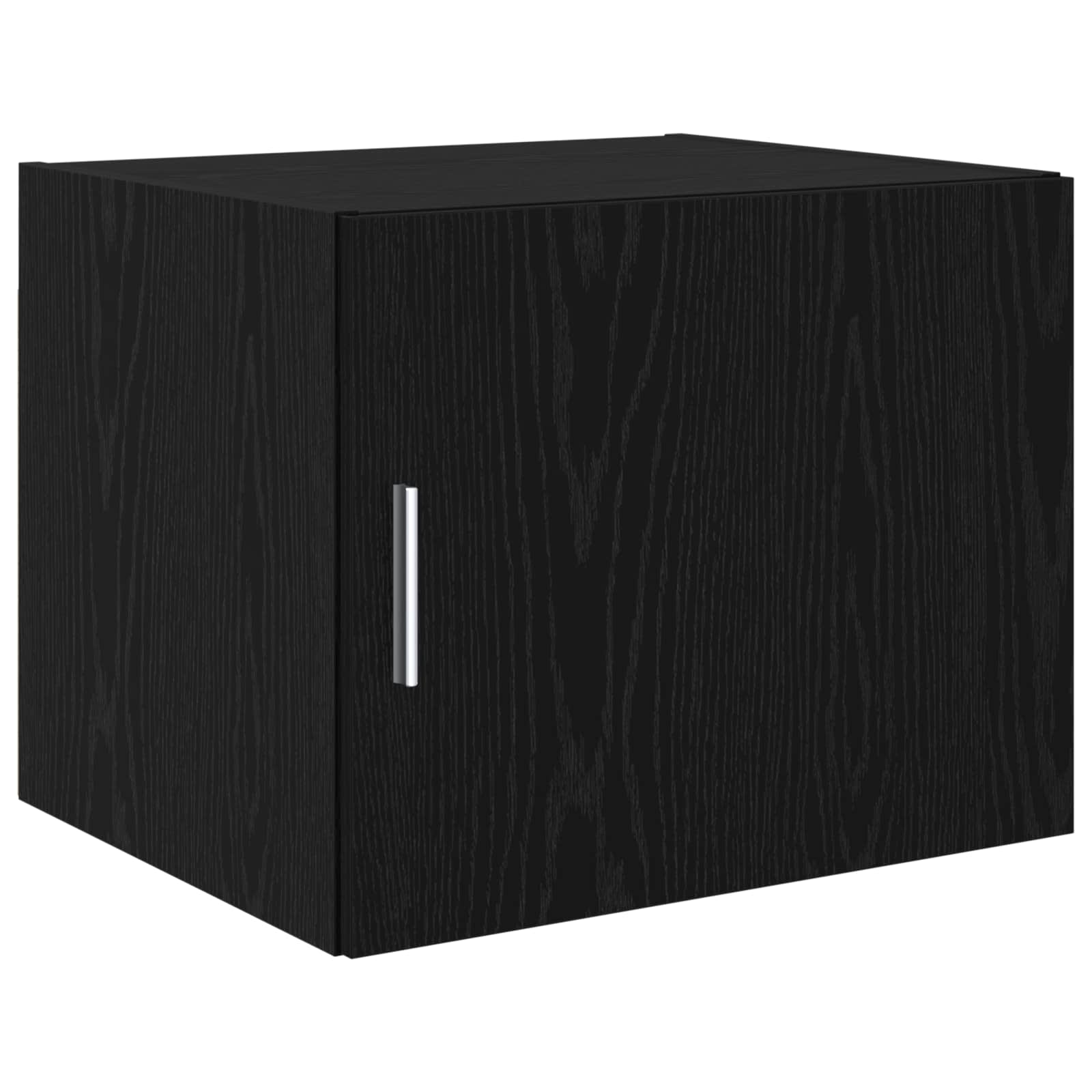 Sideboard 3 pcs Schwarz Eichen-Optik