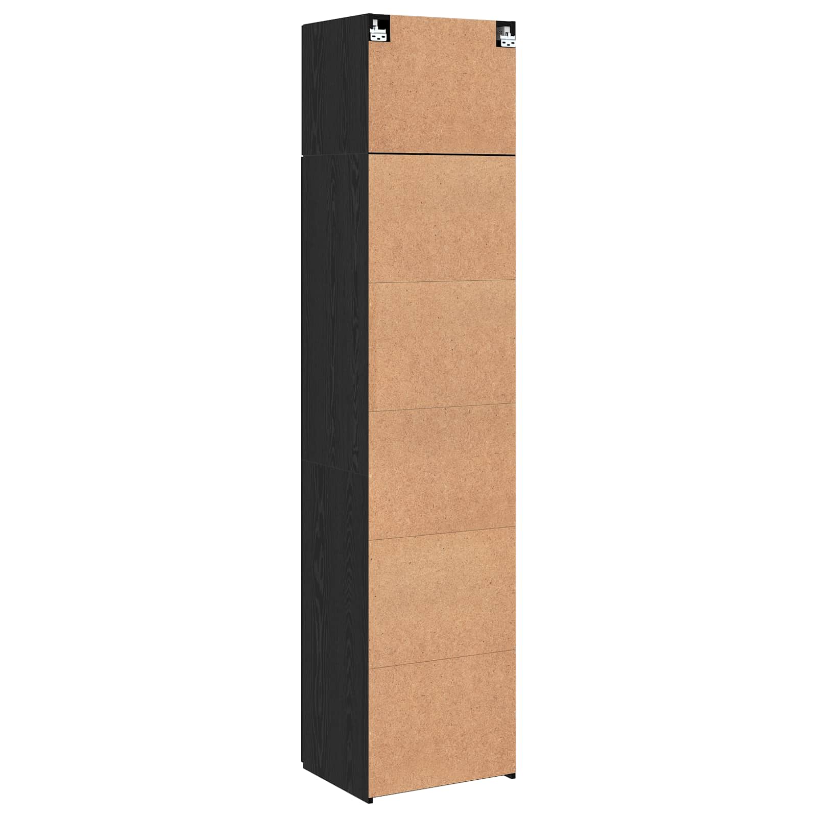 Sideboard 3 pcs Schwarz Eichen-Optik