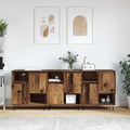 Sideboard 3 pcs Altholz 60 x 35 x 70 cm