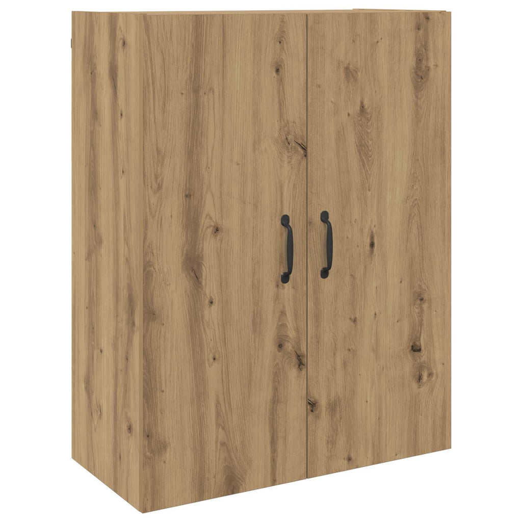 Highboard 2 pcs Artisan-Eiche Holzwerkstoff