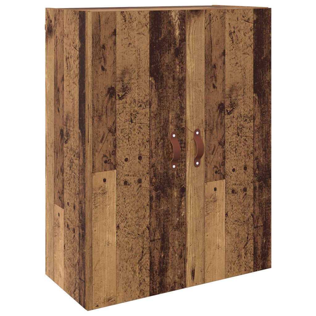 Wandschrank 2 pcs Altholz 69,5 x 34 x 90 cm Holzwerkstoff