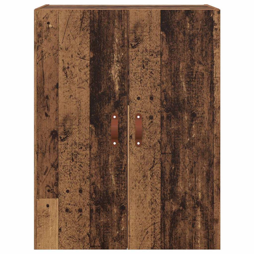 Wandschrank 2 pcs Altholz 69,5 x 34 x 90 cm Holzwerkstoff