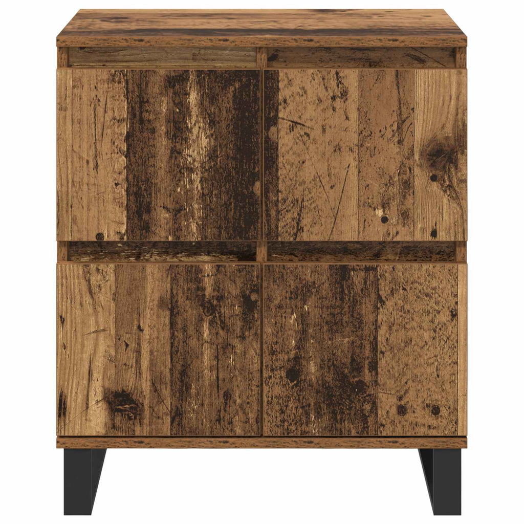 Sideboard 3 pcs Altholz 60 x 35 x 70 cm