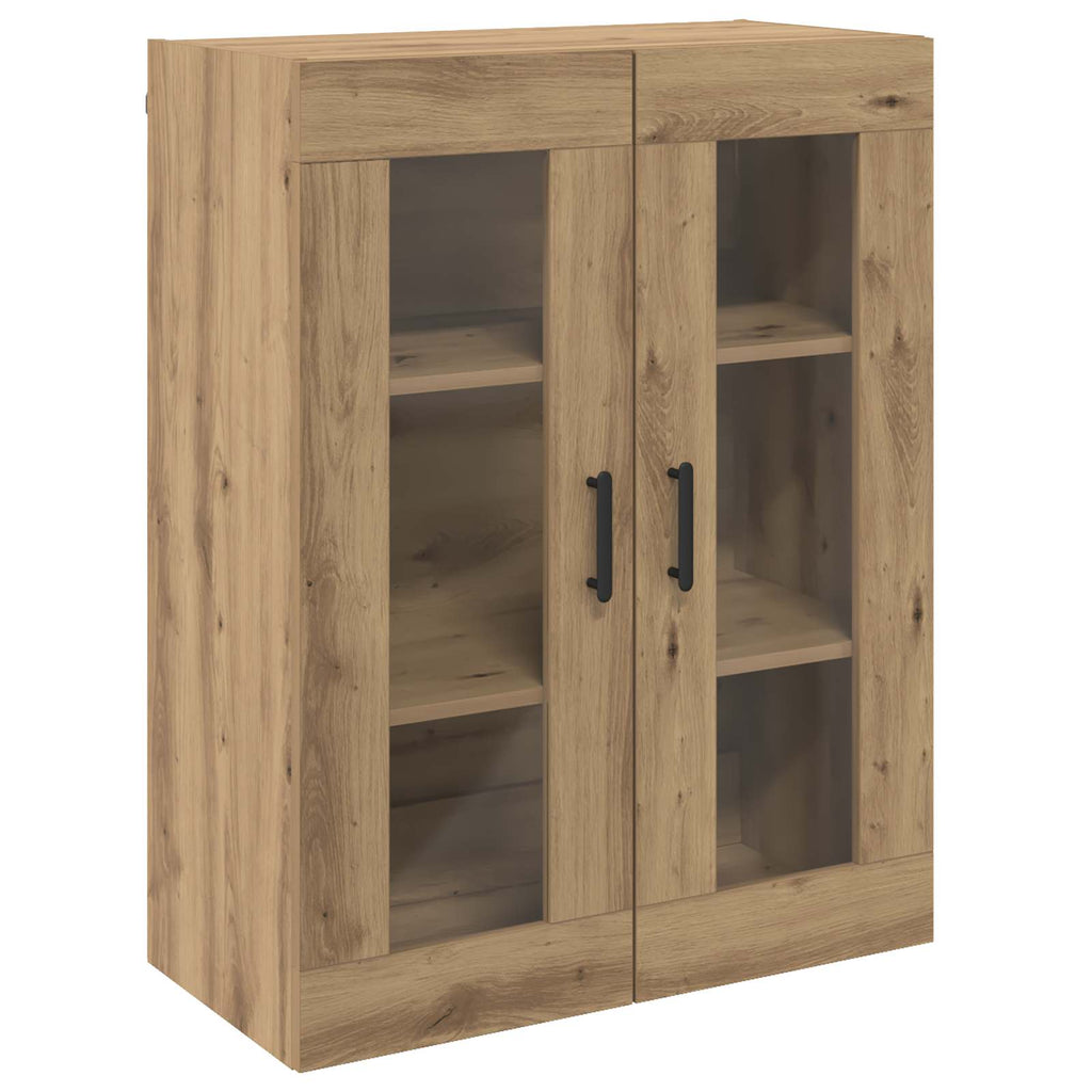 Wandmontierte Schränke 2 pcs Artisan-Eiche 69,5 x 34 x 90 cm