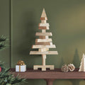 Weihnachtsbäume mit Ständer Natur 60 cm Massivholz Kiefer