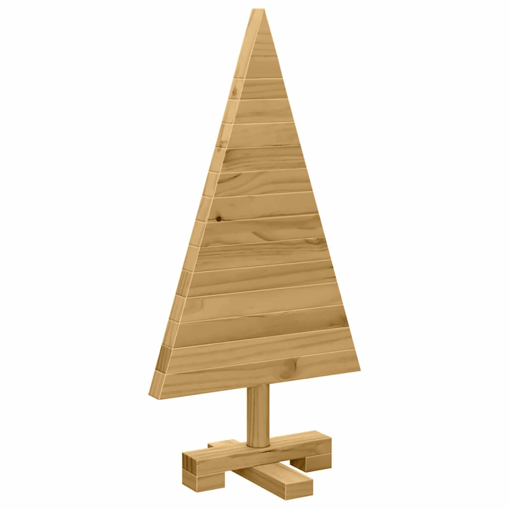 Weihnachtsbäume mit Ständer Braun 60 cm Massivholz Kiefer