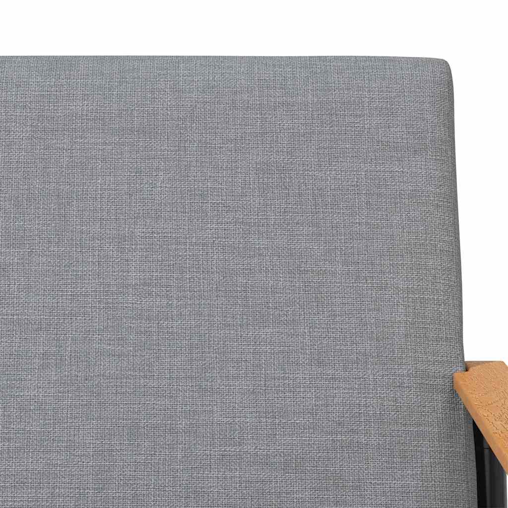 Sessel Hellgrau Stoff