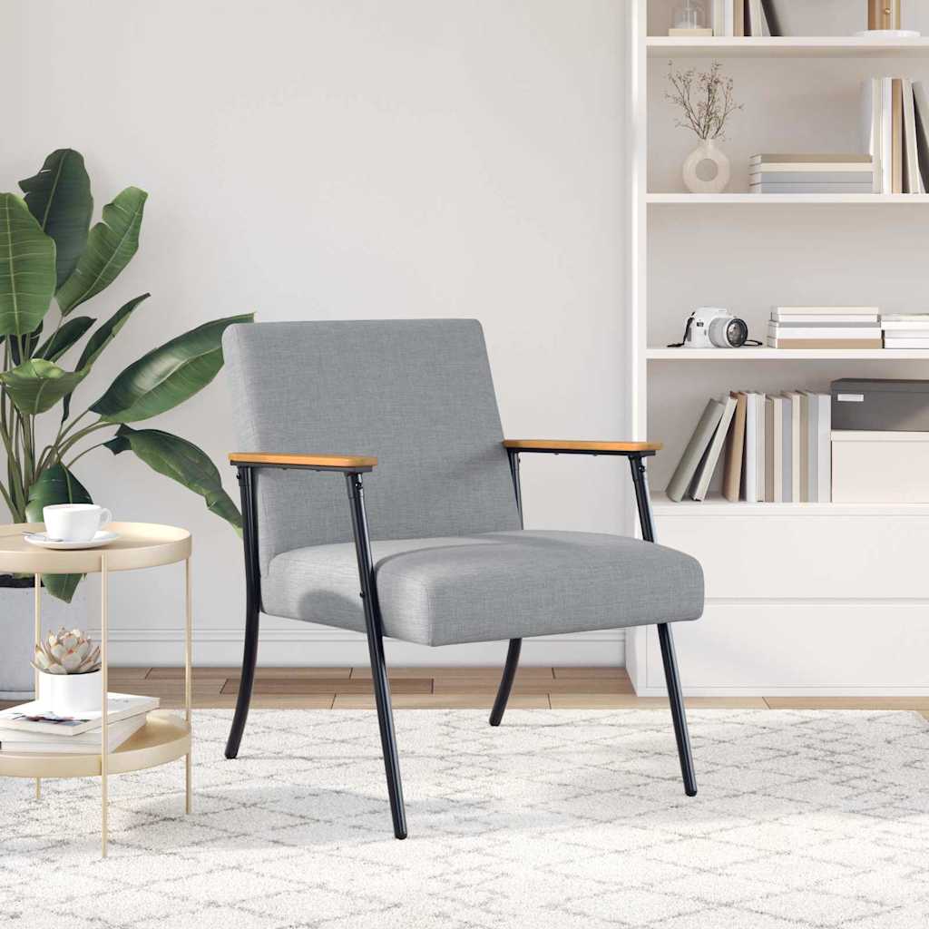 Sessel Hellgrau Stoff