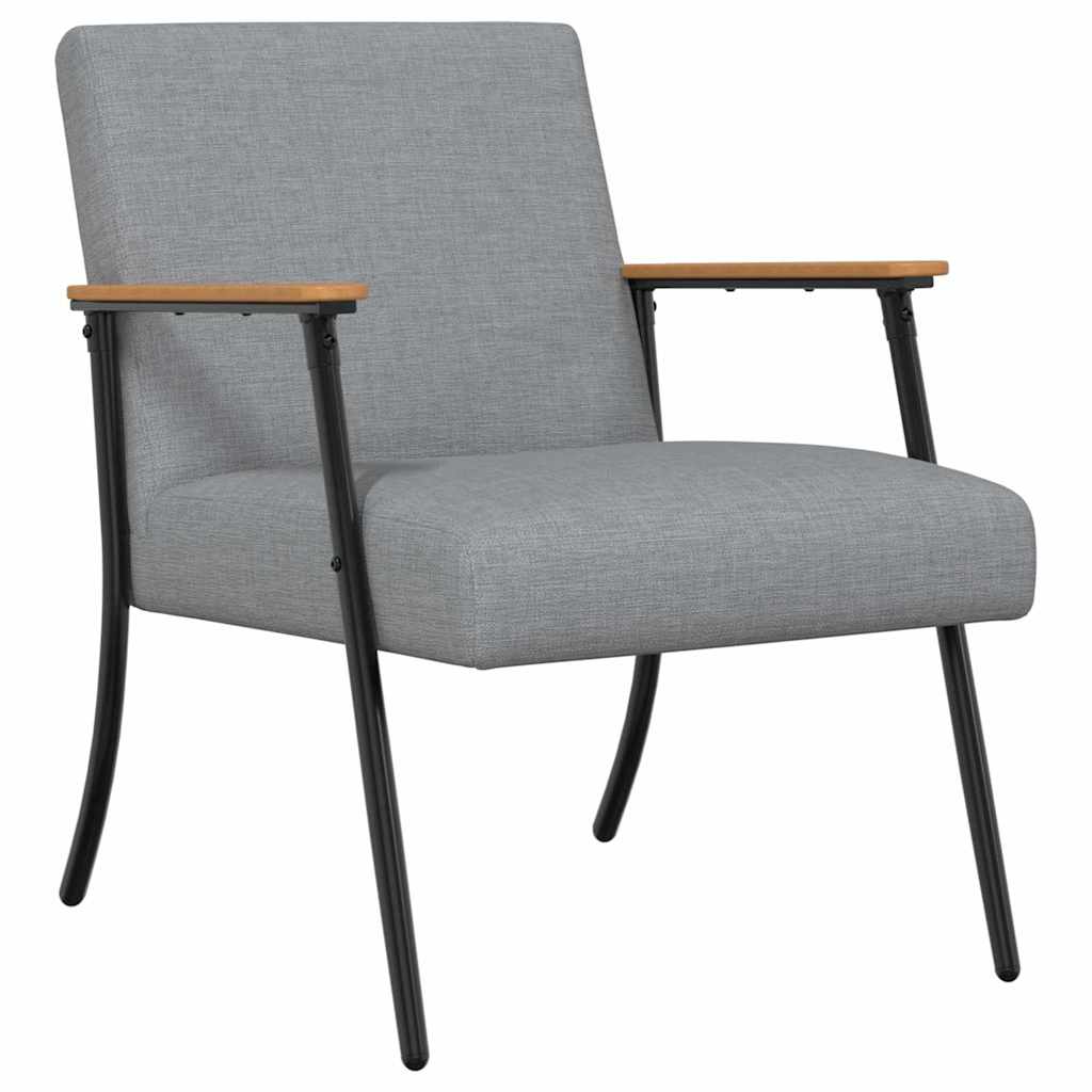 Sessel Hellgrau Stoff