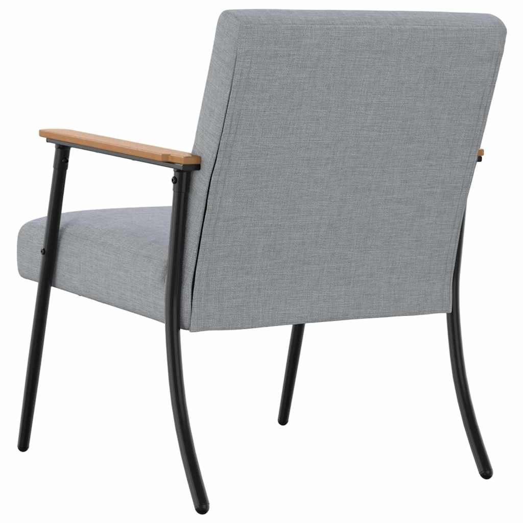 Sessel Hellgrau Stoff
