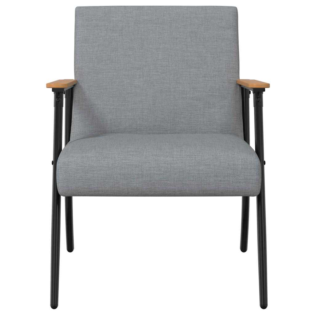 Sessel Hellgrau Stoff