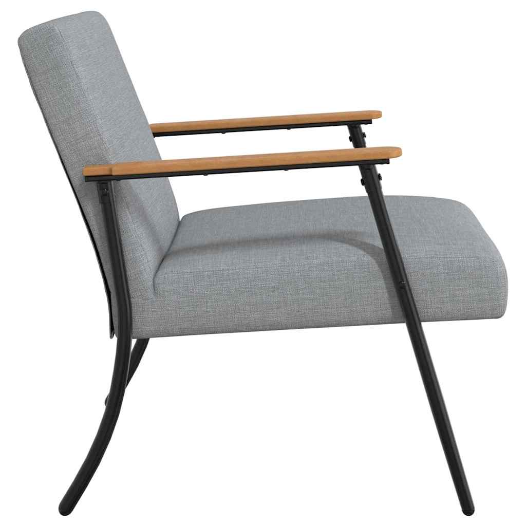 Sessel Hellgrau Stoff