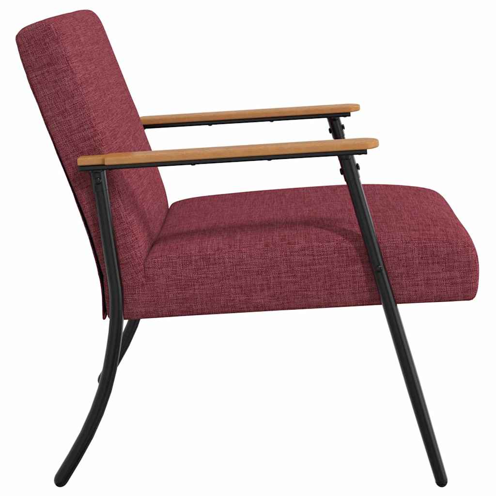 Sessel Weinrot Stoff