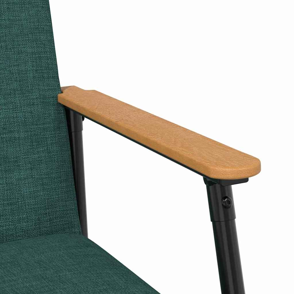 Sessel Dunkelgrün Stoff
