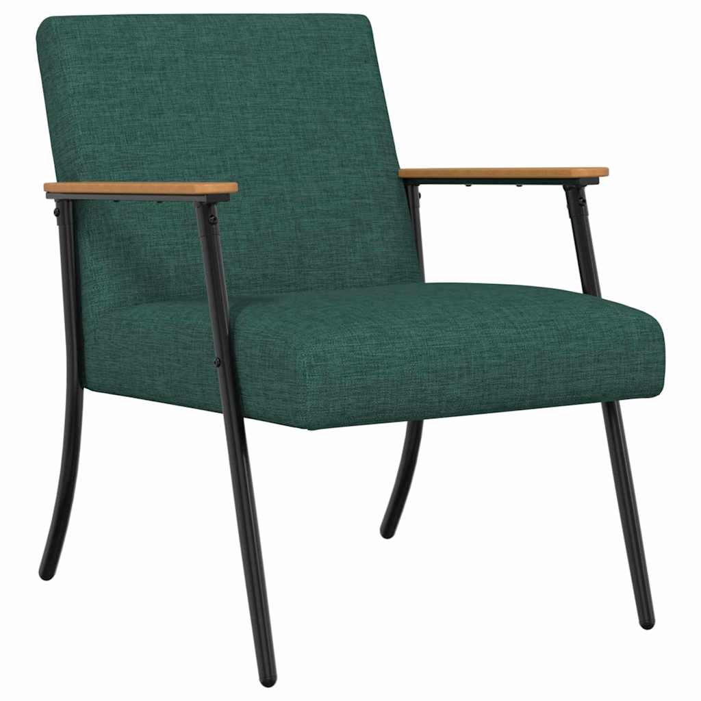 Sessel Dunkelgrün Stoff