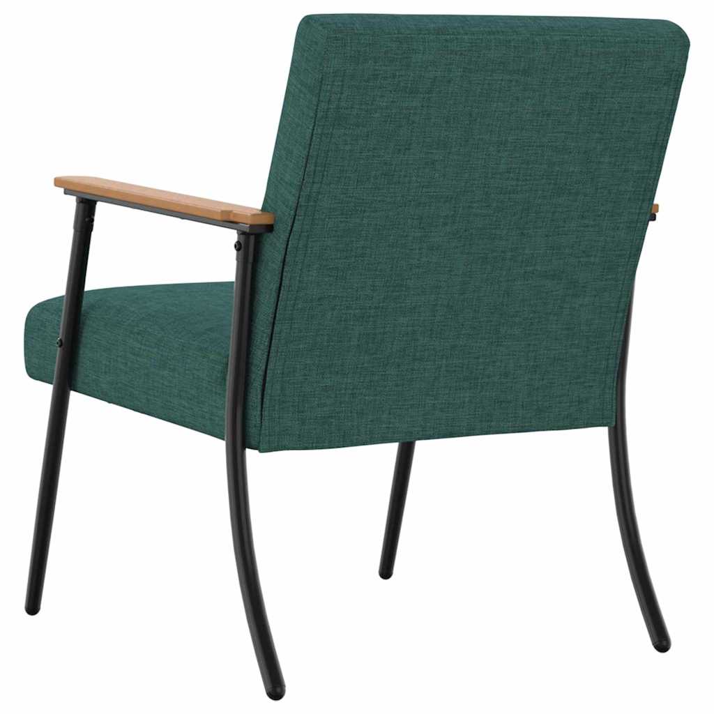 Sessel Dunkelgrün Stoff