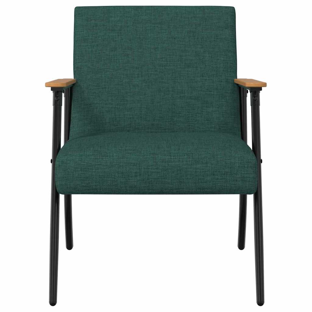 Sessel Dunkelgrün Stoff