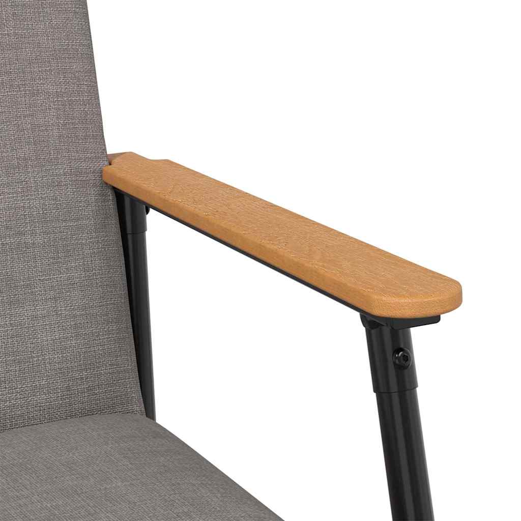 Sessel Taupe Stoff