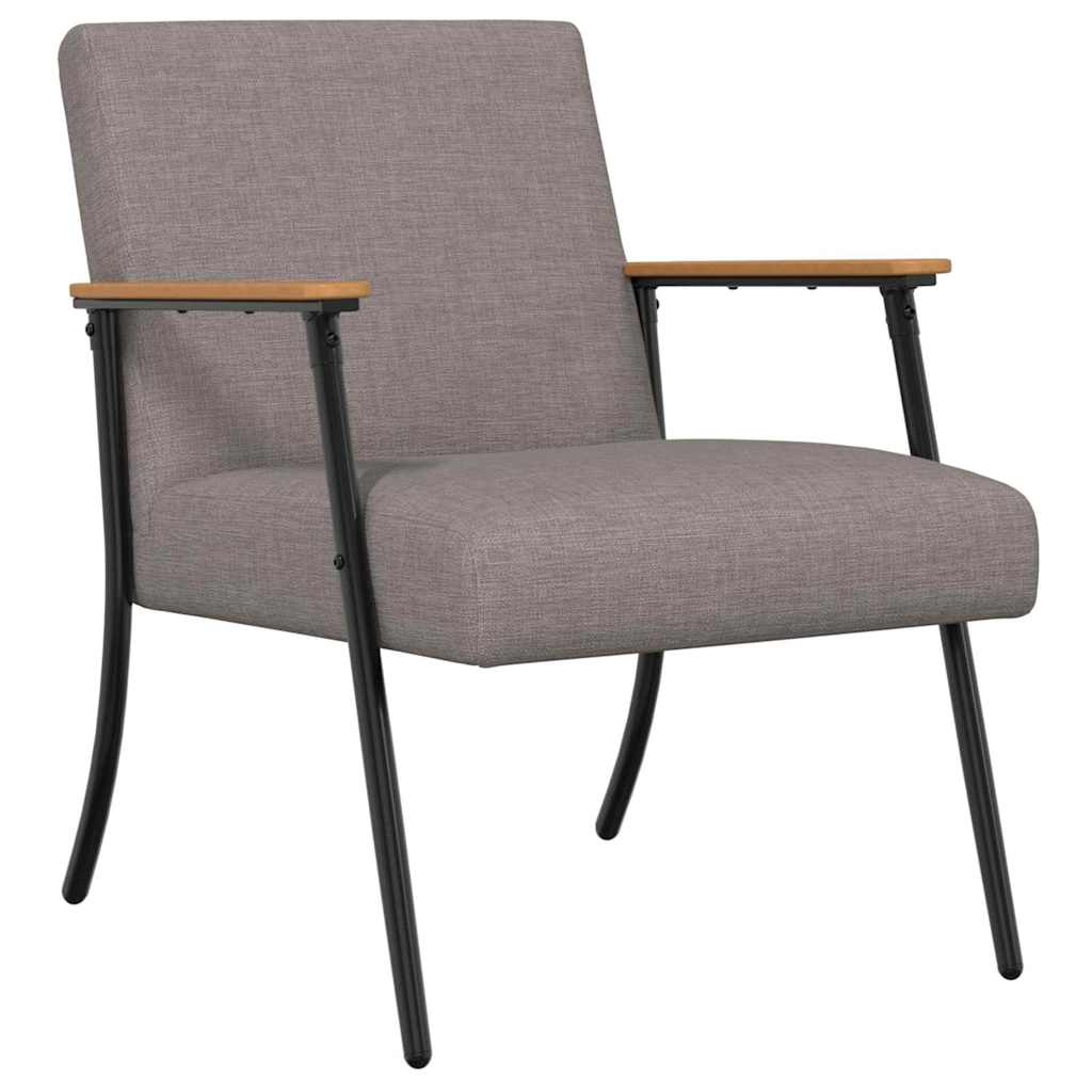 Sessel Taupe Stoff