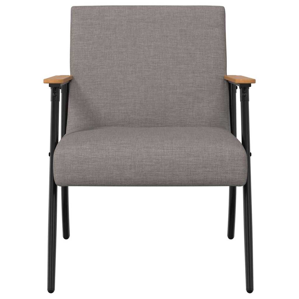 Sessel Taupe Stoff