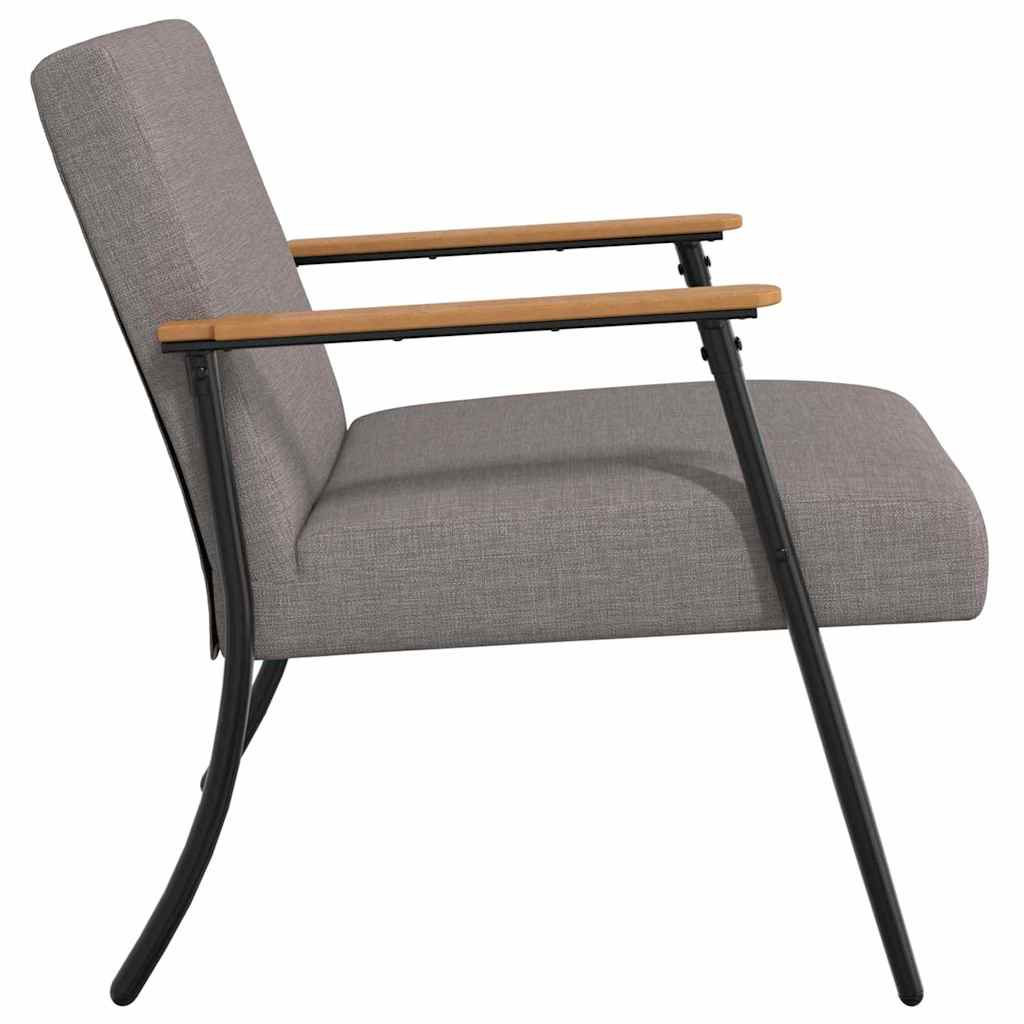Sessel Taupe Stoff