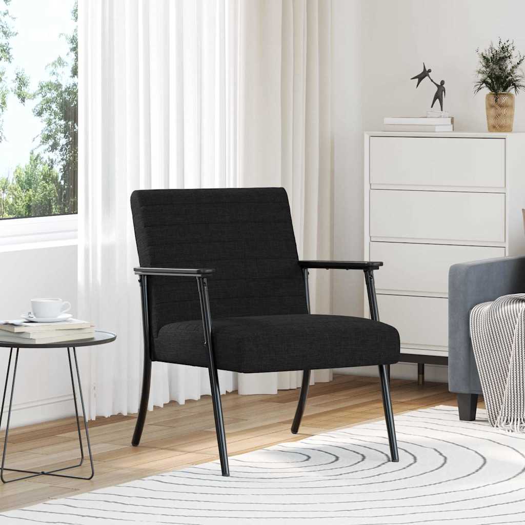 Sessel Schwarz 59 x 75 x 78 cm Stoff