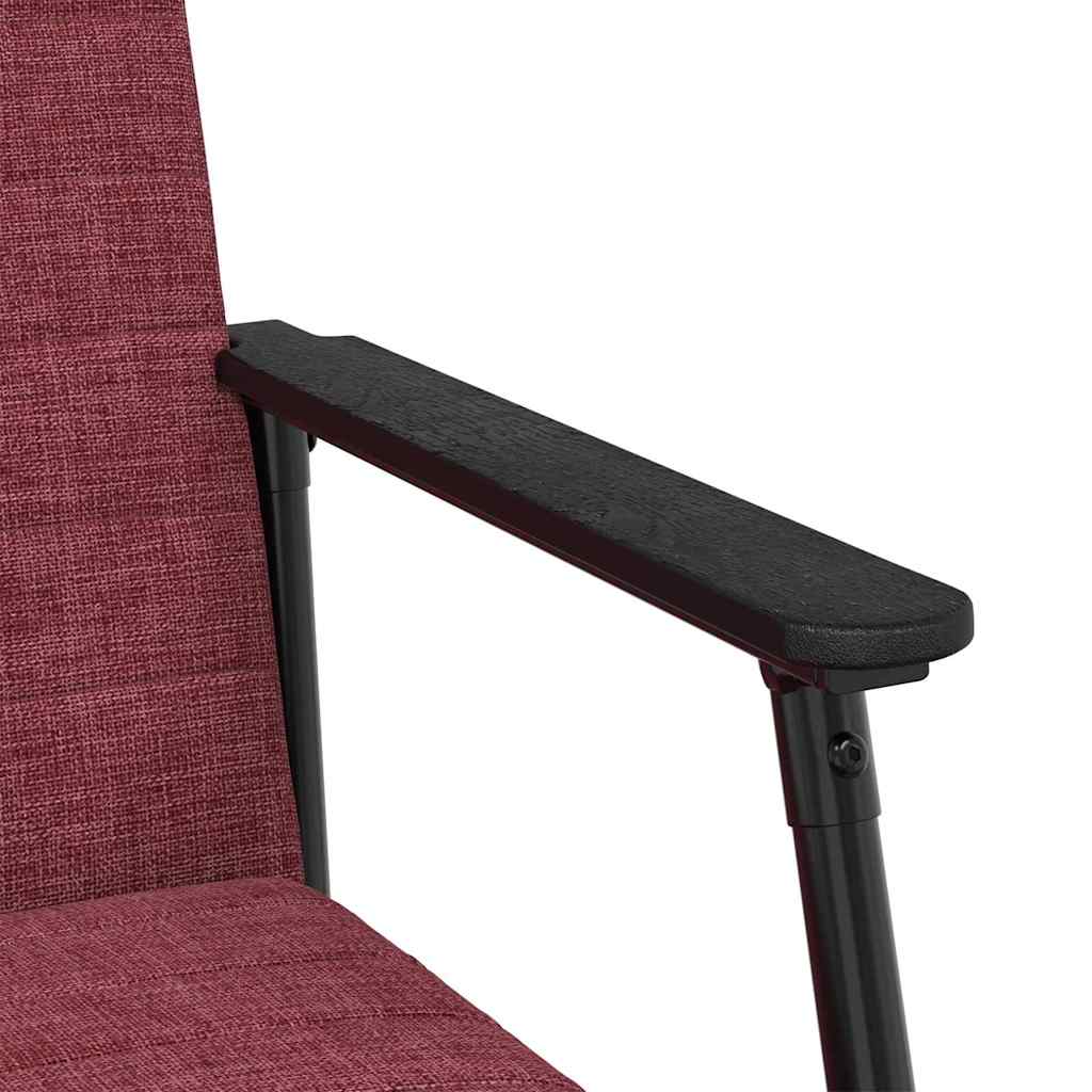 Sessel Weinrot 59 x 75 x 78 cm Stoff