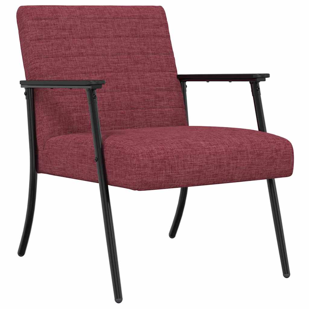 Sessel Weinrot 59 x 75 x 78 cm Stoff