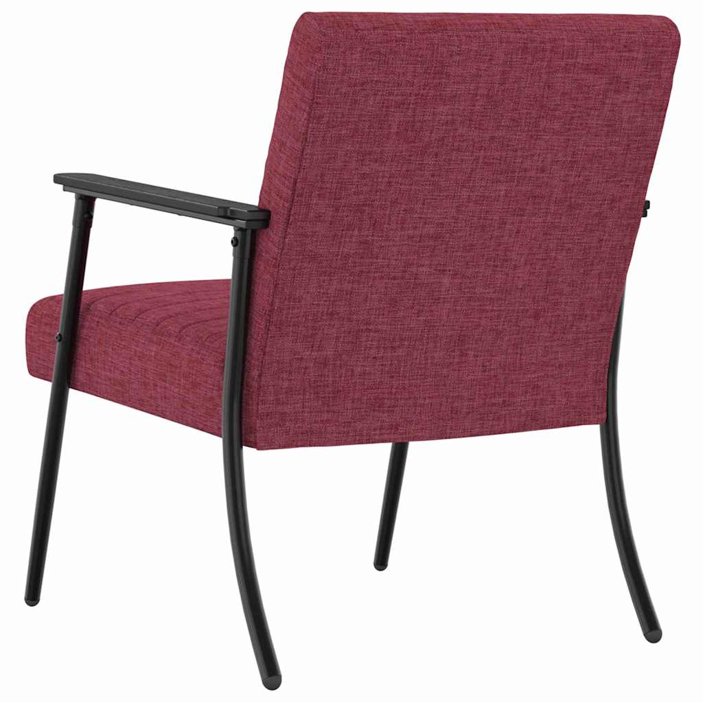 Sessel Weinrot 59 x 75 x 78 cm Stoff