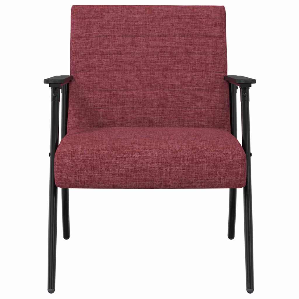 Sessel Weinrot 59 x 75 x 78 cm Stoff