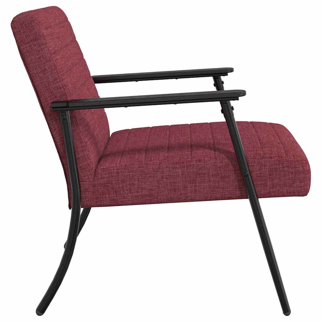 Sessel Weinrot 59 x 75 x 78 cm Stoff
