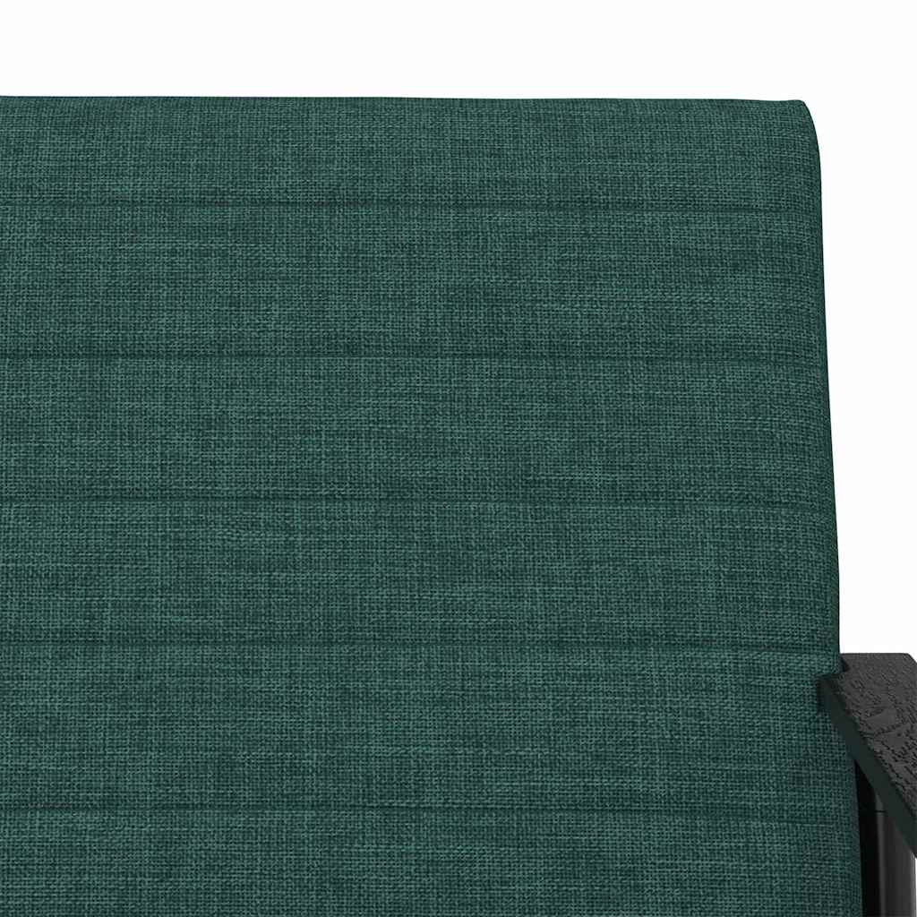 Sessel Dunkelgrün 59 x 75 x 78 cm Stoff