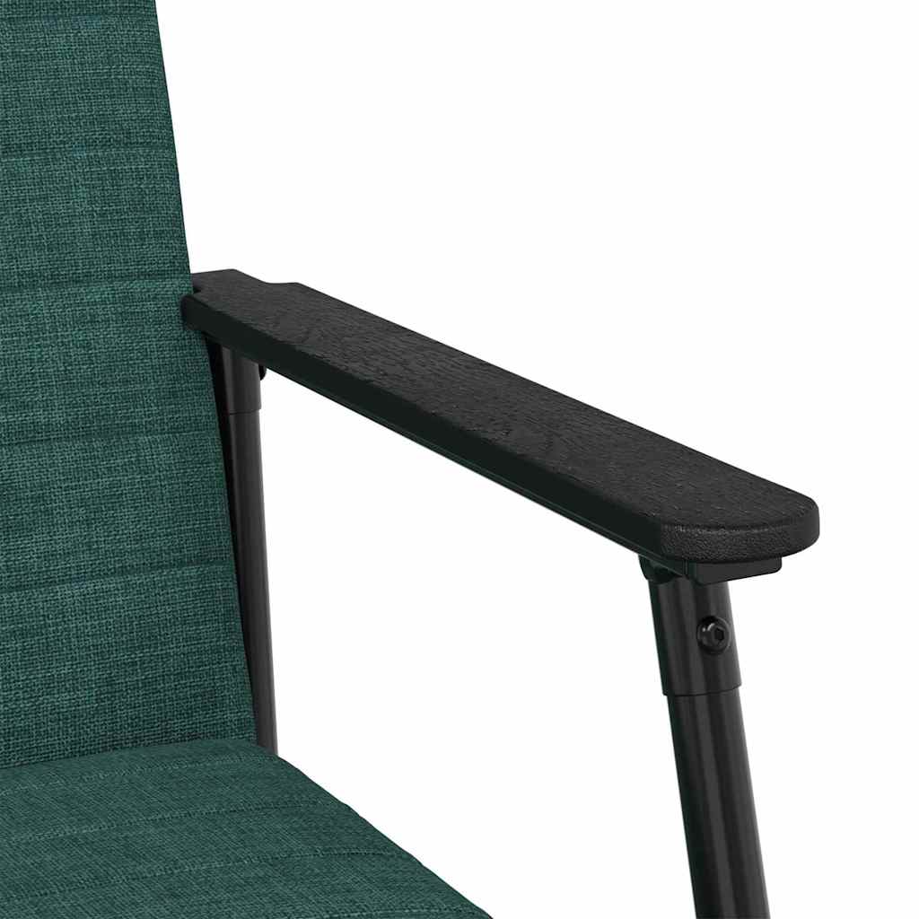 Sessel Dunkelgrün 59 x 75 x 78 cm Stoff