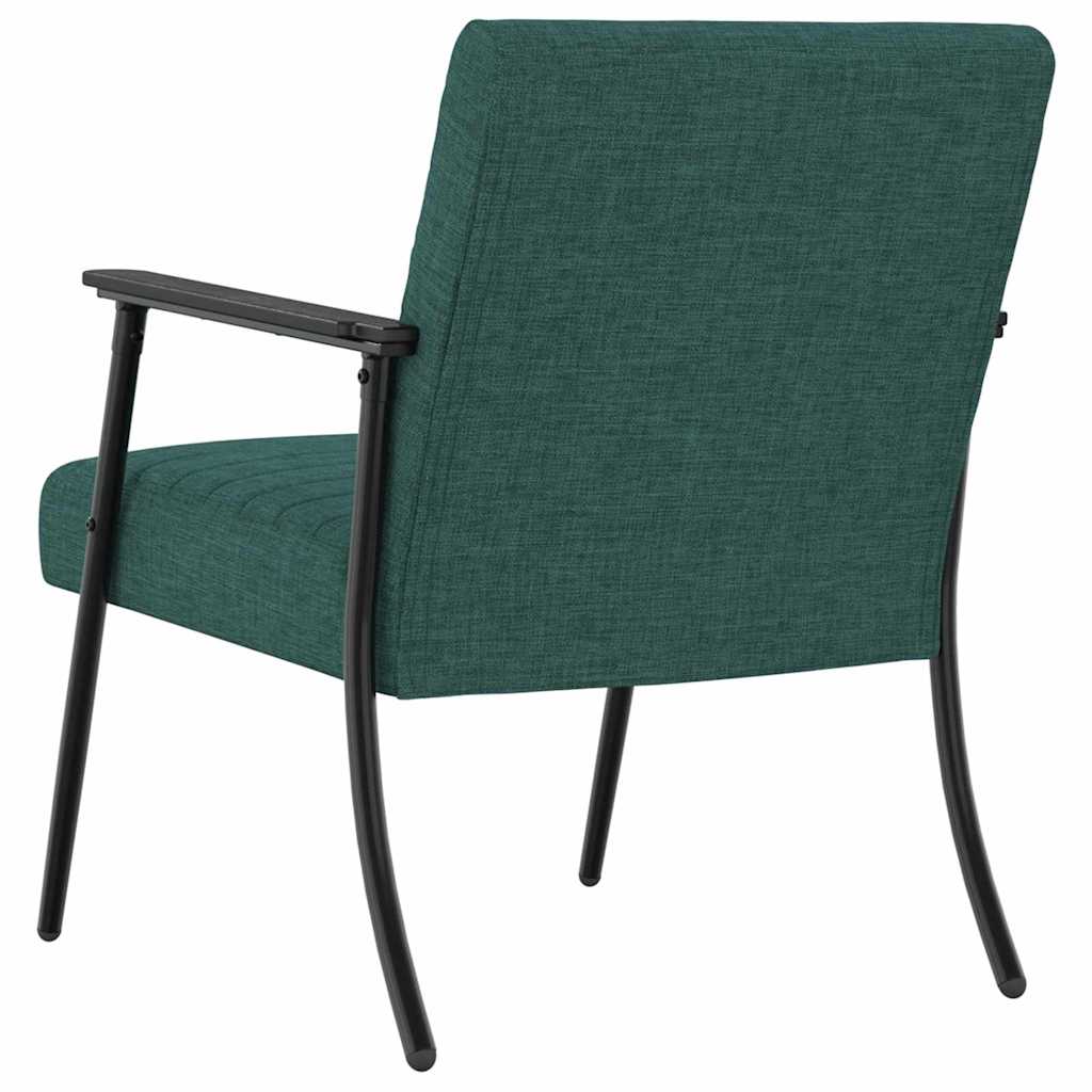 Sessel Dunkelgrün 59 x 75 x 78 cm Stoff