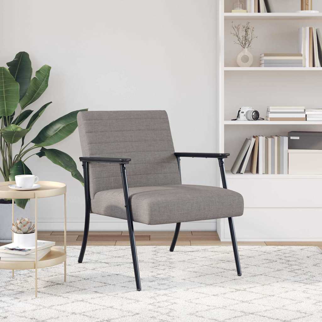 Sessel Taupe 59 x 75 x 78 cm Stoff