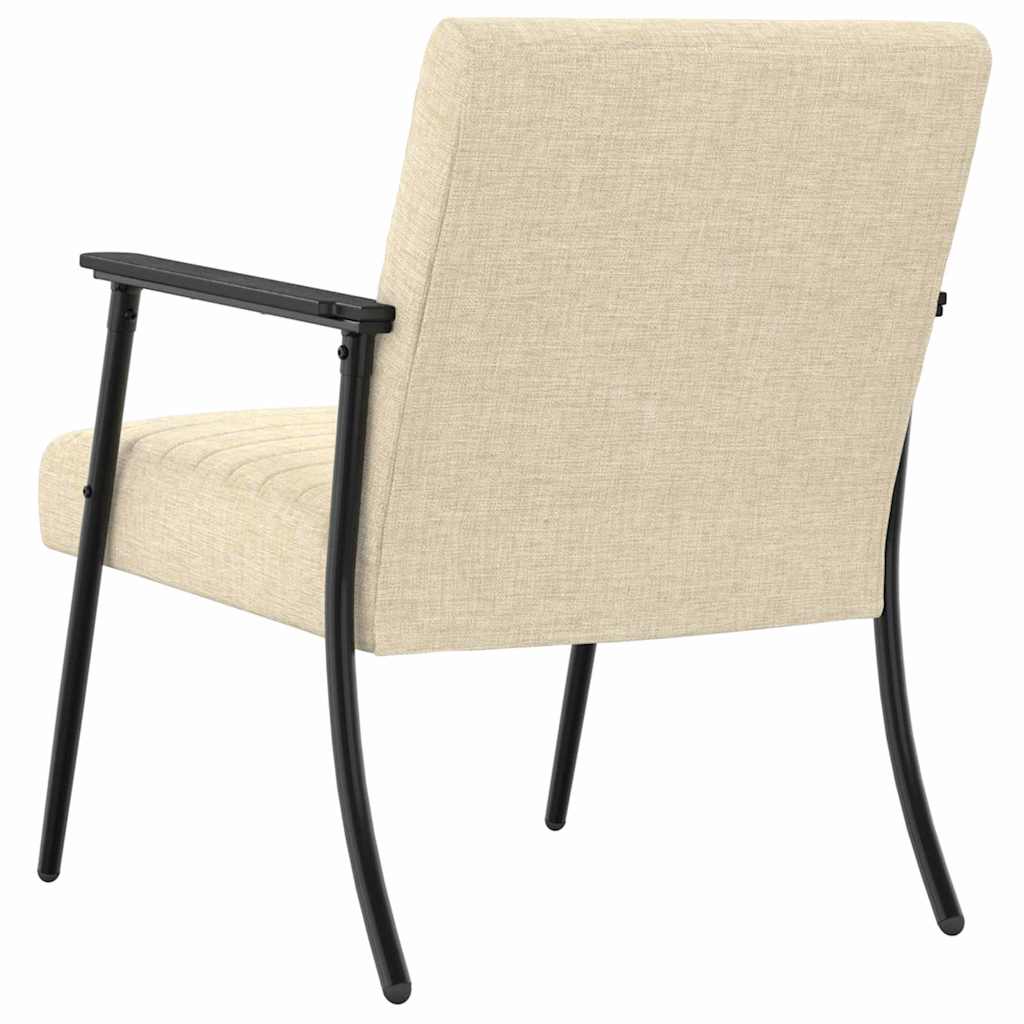 Sessel Creme 59 x 75 x 78 cm Stoff