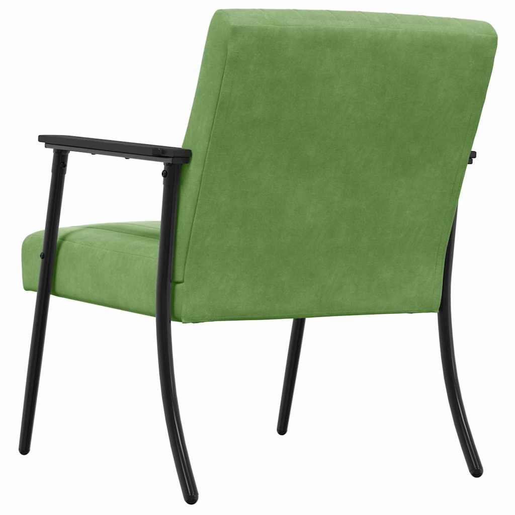 Sessel Hellgrün 59 x 75 x 78 cm Samt