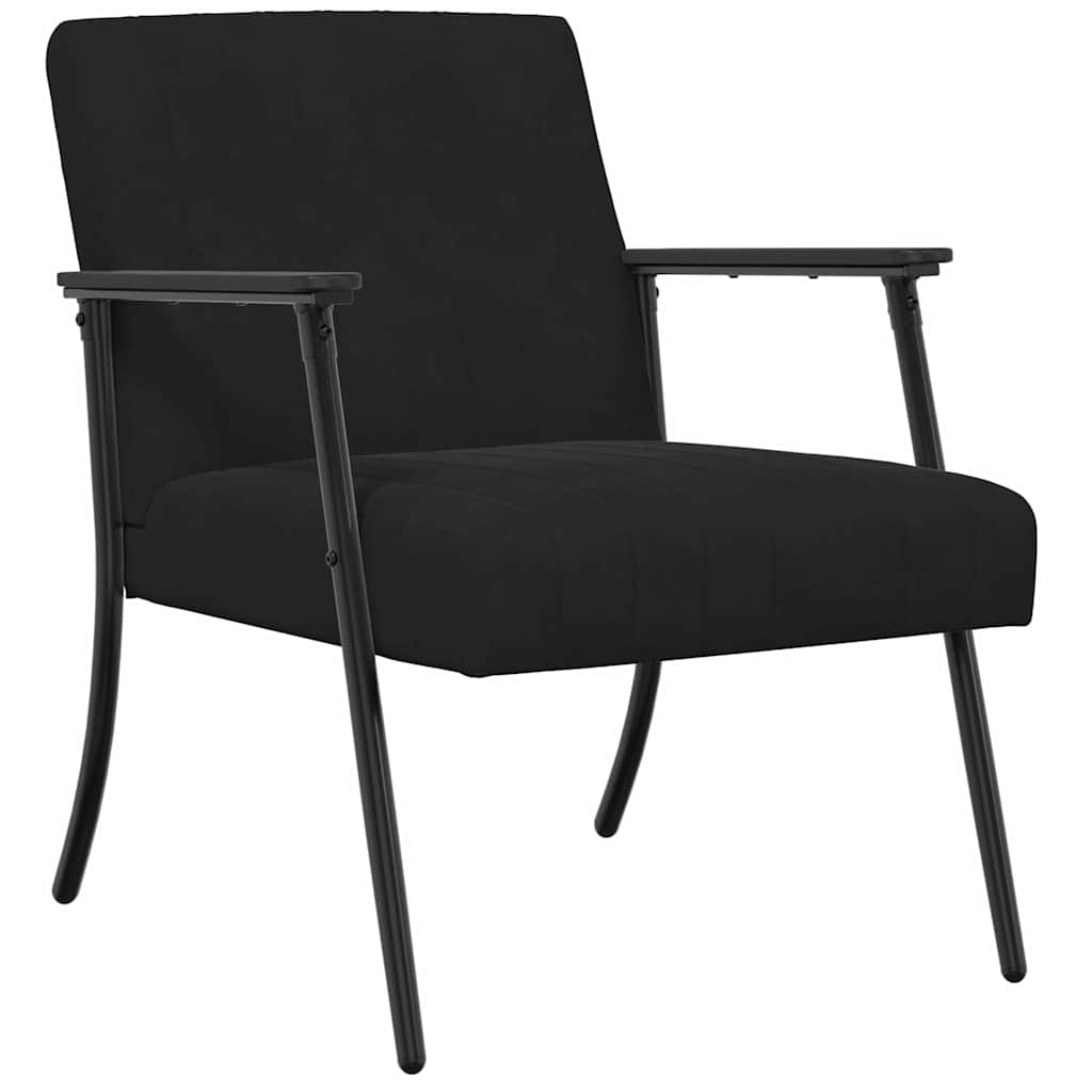 Sessel Schwarz 59 x 75 x 78 cm Samt