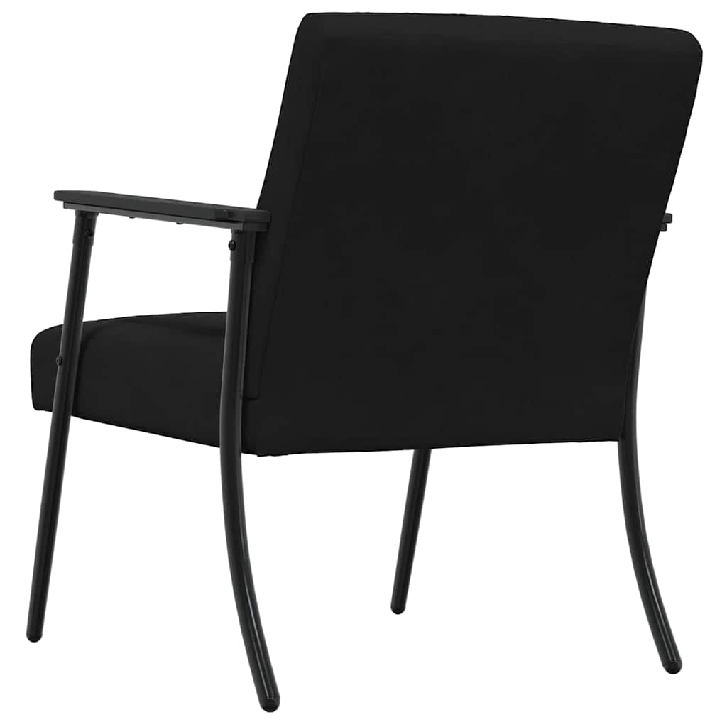 Sessel Schwarz 59 x 75 x 78 cm Samt