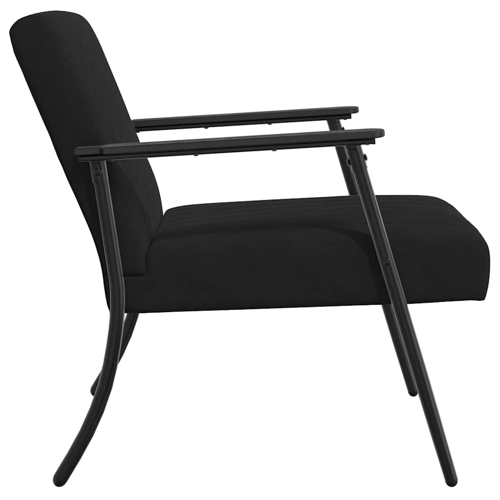 Sessel Schwarz 59 x 75 x 78 cm Samt