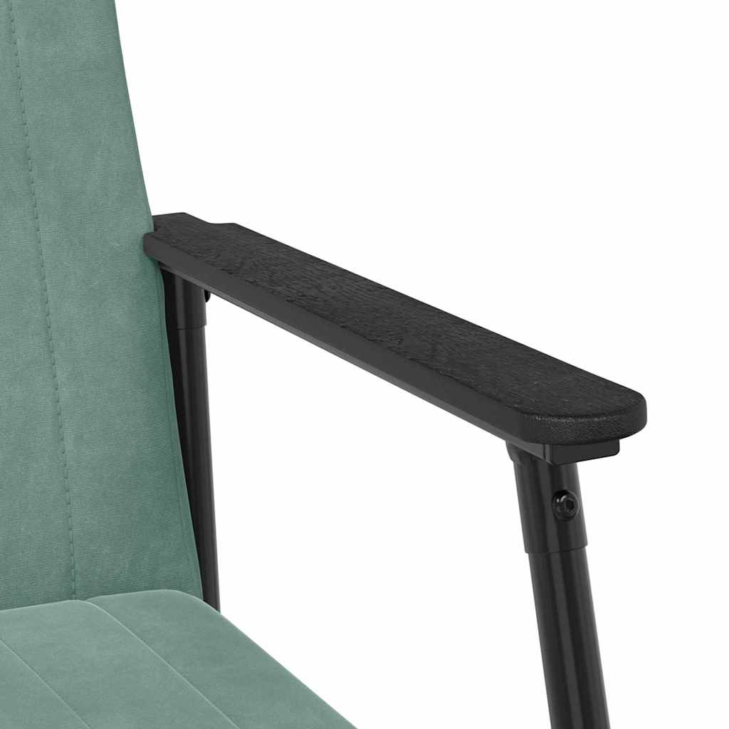 Sessel Meergrün 59 x 75 x 78 cm Samt